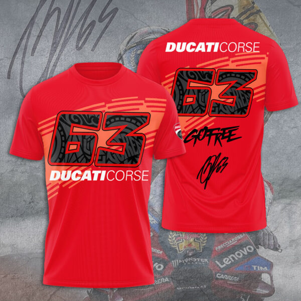 Ducati Lenovo Team x Francesco Bagnaia 3D Apparel - TANTN 12346
