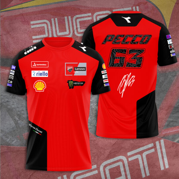 Ducati Lenovo Team x Francesco Bagnaia 3D Apparel - TANTN 12347