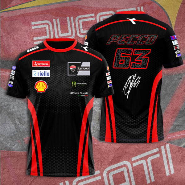 Ducati Lenovo Team x Francesco Bagnaia 3D Apparel - TANTN 12348