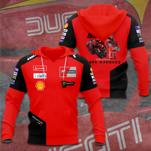 Ducati Lenovo Team x Marc Marquez 3D Apparel - TANTN 12101