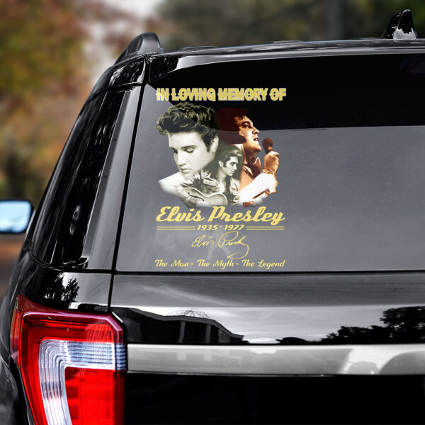 Elvis Presley 3D Decal – TANTN 12240