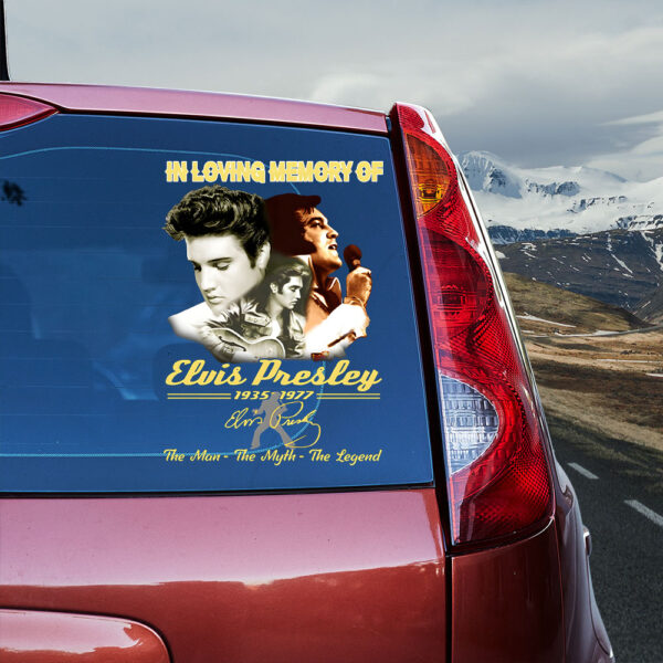 Elvis Presley 3D Decal – TANTN 12240