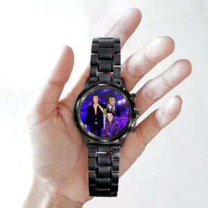 Elvis Presley Black Stainless Steel Watch - HOATT 9791
