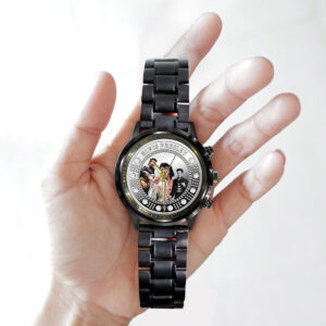 Elvis Presley Black Stainless Steel Watch - TANTN 12260