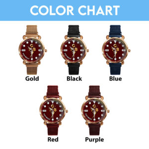 Elvis Presley Mesh Strap Quartz Watch - HOATT 9748