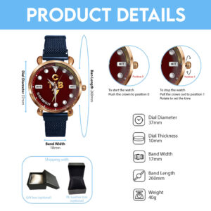 Elvis Presley Mesh Strap Quartz Watch - HOATT 9748