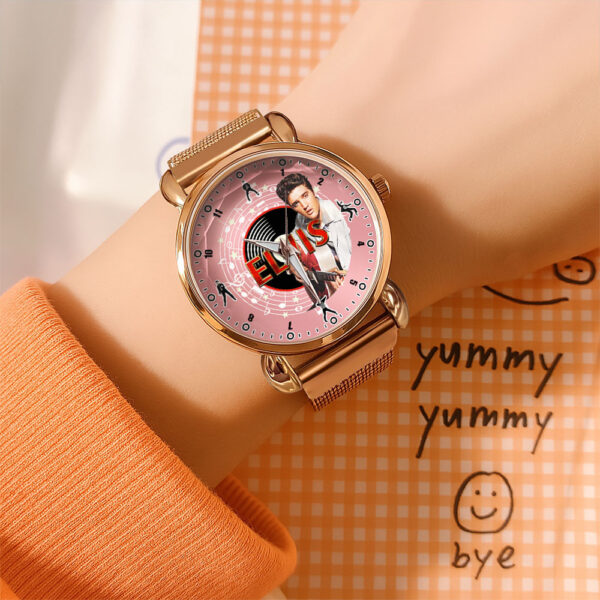 Elvis Presley Mesh Strap Quartz Watch - MAITM 10617