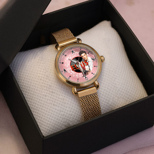 Elvis Presley Mesh Strap Quartz Watch - MAITM 10617