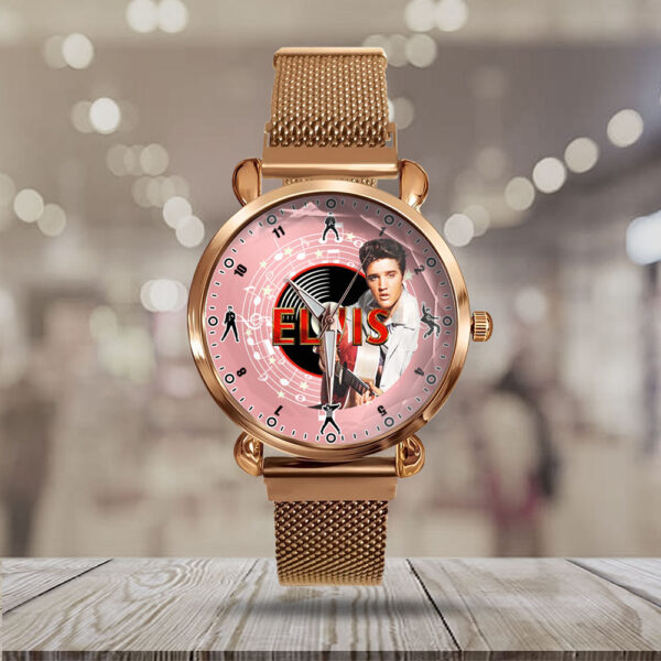 Elvis Presley Mesh Strap Quartz Watch - MAITM 10617