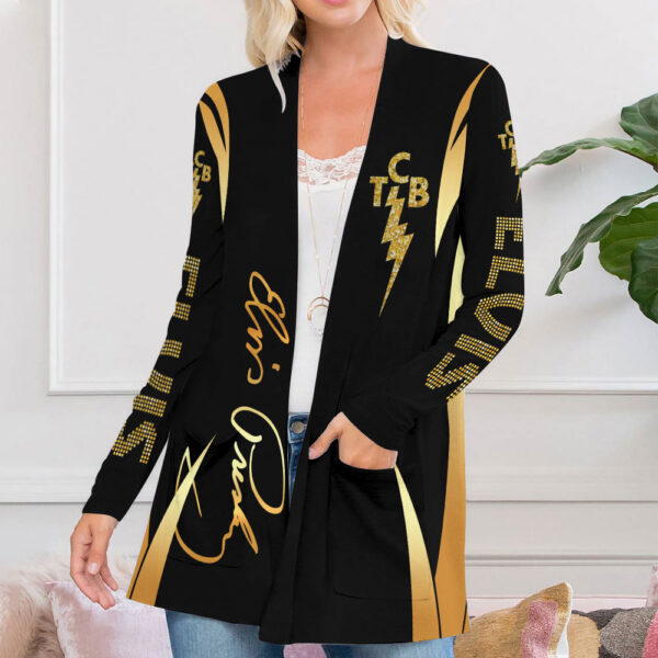 Elvis Presley Women's Patch Pocket Cardigan - MAITM 10529