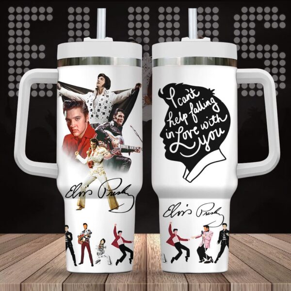 Elvis Presley 40oz Stanley Tumbler - VANDH 4409