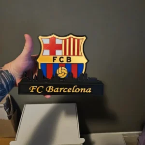 FC Barcelona Skyline 3D Printed Decorative Plaque - GNE DROP579