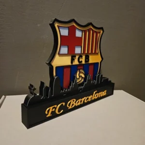FC Barcelona Skyline 3D Printed Decorative Plaque - GNE DROP579