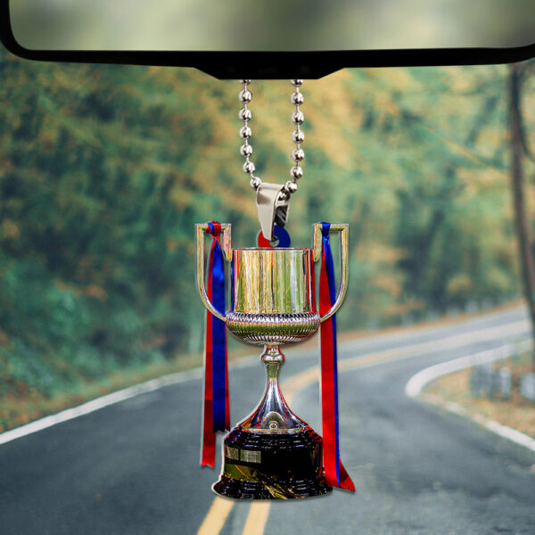 FC Barcelona Custom Shape 2-sided Acrylic Car Ornament - GNE 3264