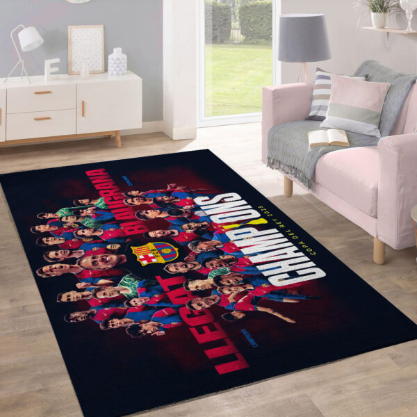 FC Barcelona Rectangular Rug - GNE 3267
