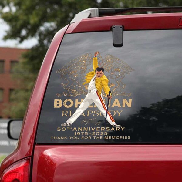 Freddie Mercury 3D Decal – MAITM 10887