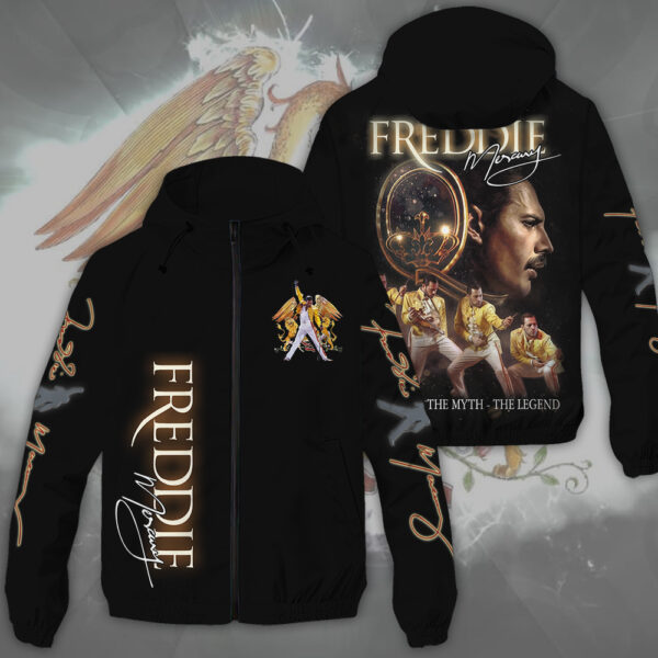 Freddie Mercury 3D Windbreaker Jacket - MAITM 10647