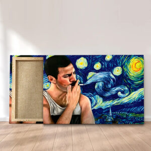 Freddie Mercury Rectangle Canvas With Inner Frame - MAITM 10534
