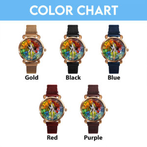 Freddie Mercury Mesh Strap Quartz Watch - MAITM 10627