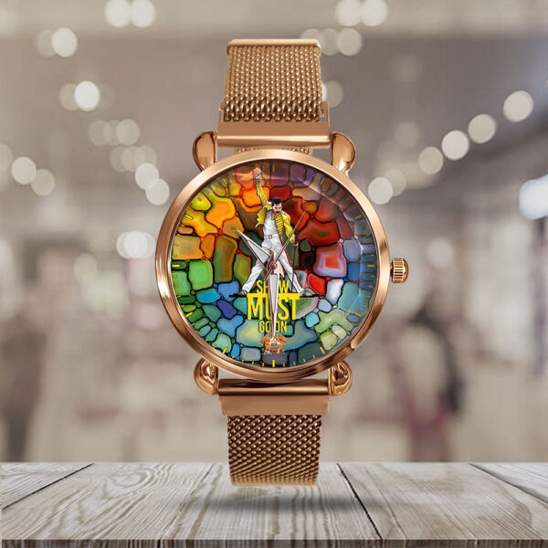 Freddie Mercury Mesh Strap Quartz Watch - MAITM 10627