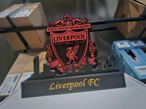 Liverpool FC 3D Printed Decorative Plaque - GNE DROP580