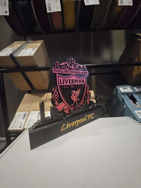 Liverpool FC 3D Printed Decorative Plaque - GNE DROP580