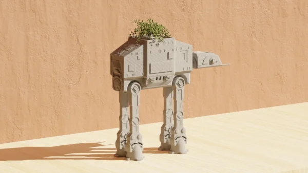 Star Wars 3D Printed AT-AT Walker Planter - GNE DROP588