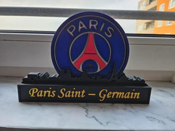 Paris Saint-Germain 3D Printed Logo Display - GNE DROP591