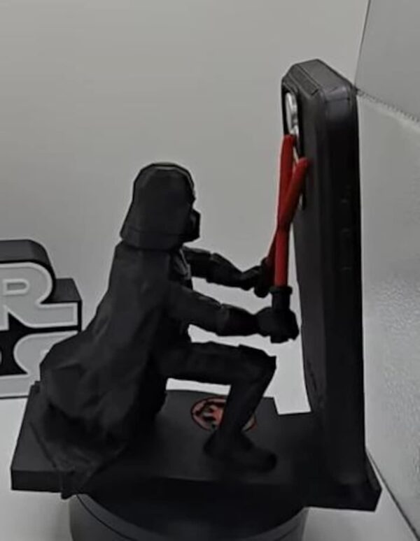 Star Wars 3D Printed Darth Vader Dual Lightsaber Phone Holder - GNE DROP592