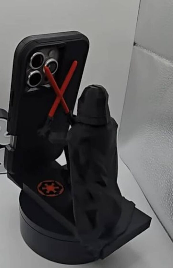 Star Wars 3D Printed Darth Vader Dual Lightsaber Phone Holder - GNE DROP592