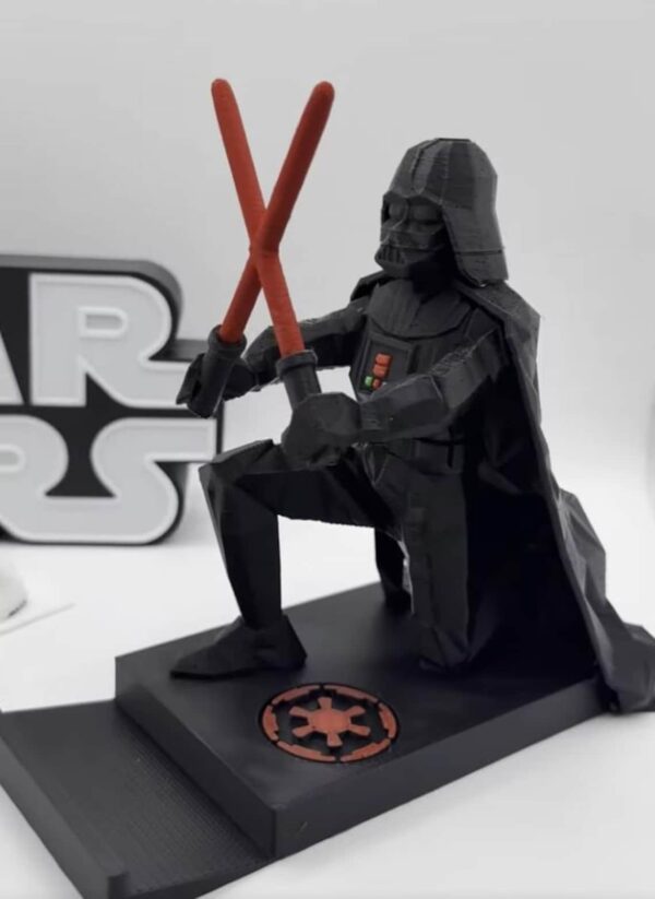 Star Wars 3D Printed Darth Vader Dual Lightsaber Phone Holder - GNE DROP592
