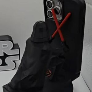 Star Wars 3D Printed Darth Vader Dual Lightsaber Phone Holder - GNE DROP592