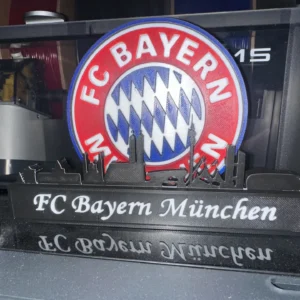 FC Bayern München 3D Printed Skyline Display - GNE DROP593