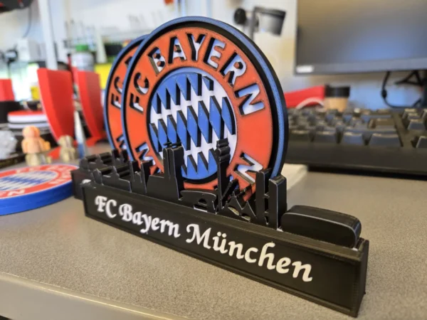FC Bayern München 3D Printed Skyline Display - GNE DROP593