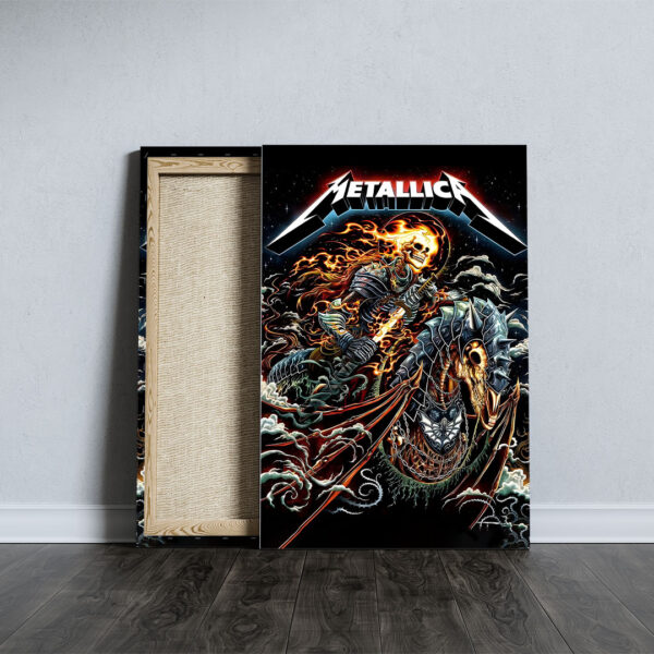 MET Band Rectangle Canvas With Inner Frame - GNE NEW135