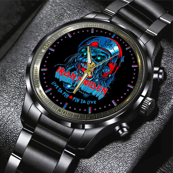 IRMA Black Stainless Steel Watch - GNE NEW300