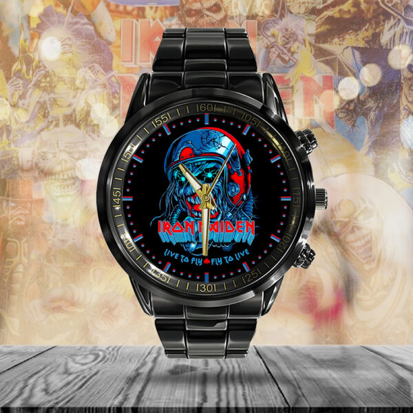 IRMA Black Stainless Steel Watch - GNE NEW300