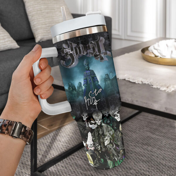 Ghost Band 40oz Stanley Tumbler - TANTN 12147