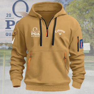 Golf PGA Championship x CALW 2D Quarter Zip Hoodie - MAITM 10824
