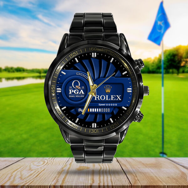 Golf PGA Championship x Rolex Black Stainless Steel Watch - MAITM 10680