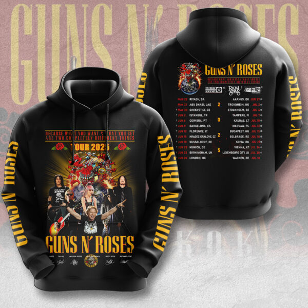 Guns N’ Roses 3D Apparel - MAITM 10481