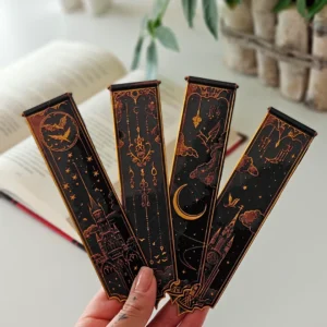 Harry Potter Hogwarts 3D Printed Bookmark Set 4PCS - GNE DROP577