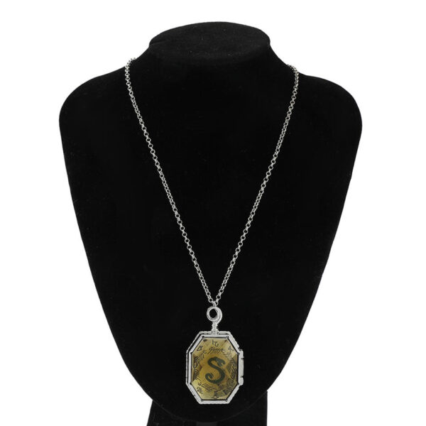 Harry Potter Slytherin Locket Pendant Necklace - MAITM DROP106