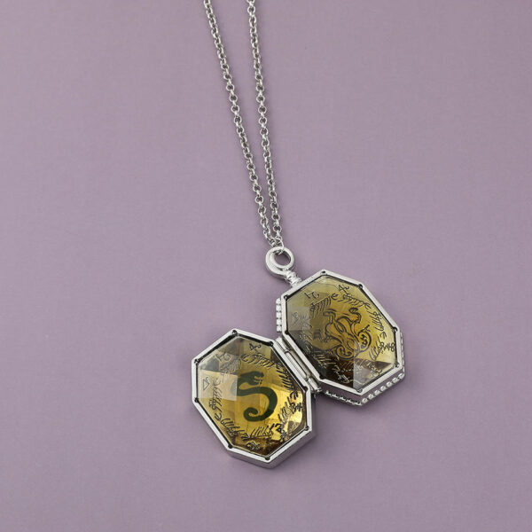 Harry Potter Slytherin Locket Pendant Necklace - MAITM DROP106