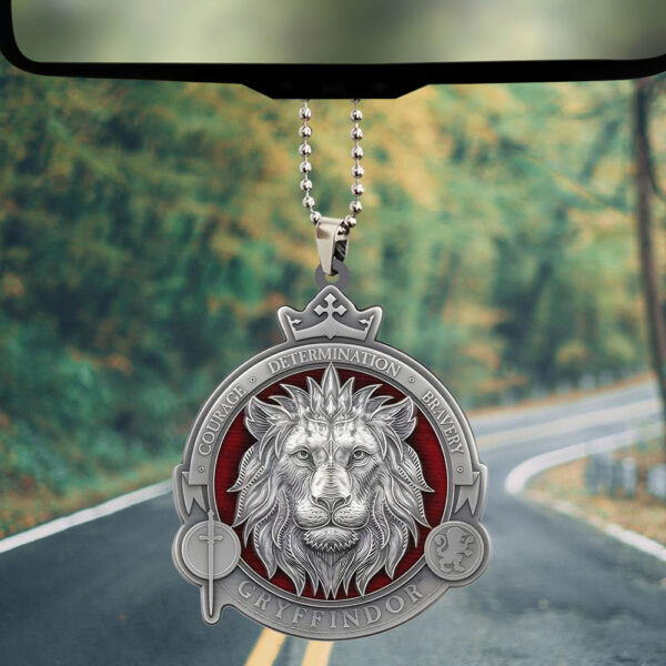 Harry Potter x Gryffindor Custom Shape 2-sided Acrylic Car Ornament - TANTN 12271