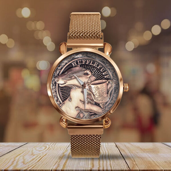 Harry Potter x Hufflepuff Mesh Strap Quartz Watch - TANTN 12268