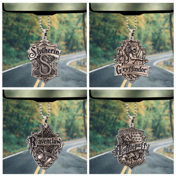 4PCS Harry Potter Custom Shape 2-sided Acrylic Car Ornament - GNE 3104