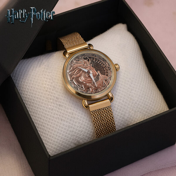 Harry Potter x Gryffindor Mesh Strap Quartz Watch - TANTN 12267