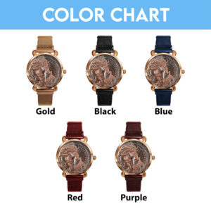 Harry Potter x Gryffindor Mesh Strap Quartz Watch - TANTN 12267