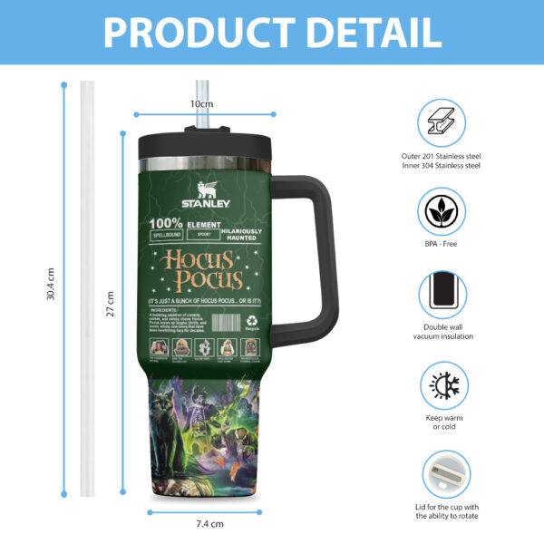 Hocus Pocus 40oz Stanley Tumbler - TANTN 12212
